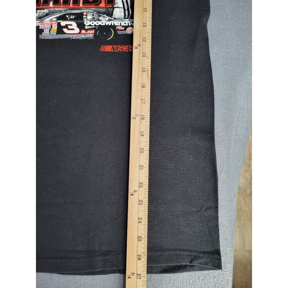 Chase Authentics Dale Earnhardt #3 INTIMIDATOR NASCAR Racing T Shirt Front Back - Picture 7 of 10